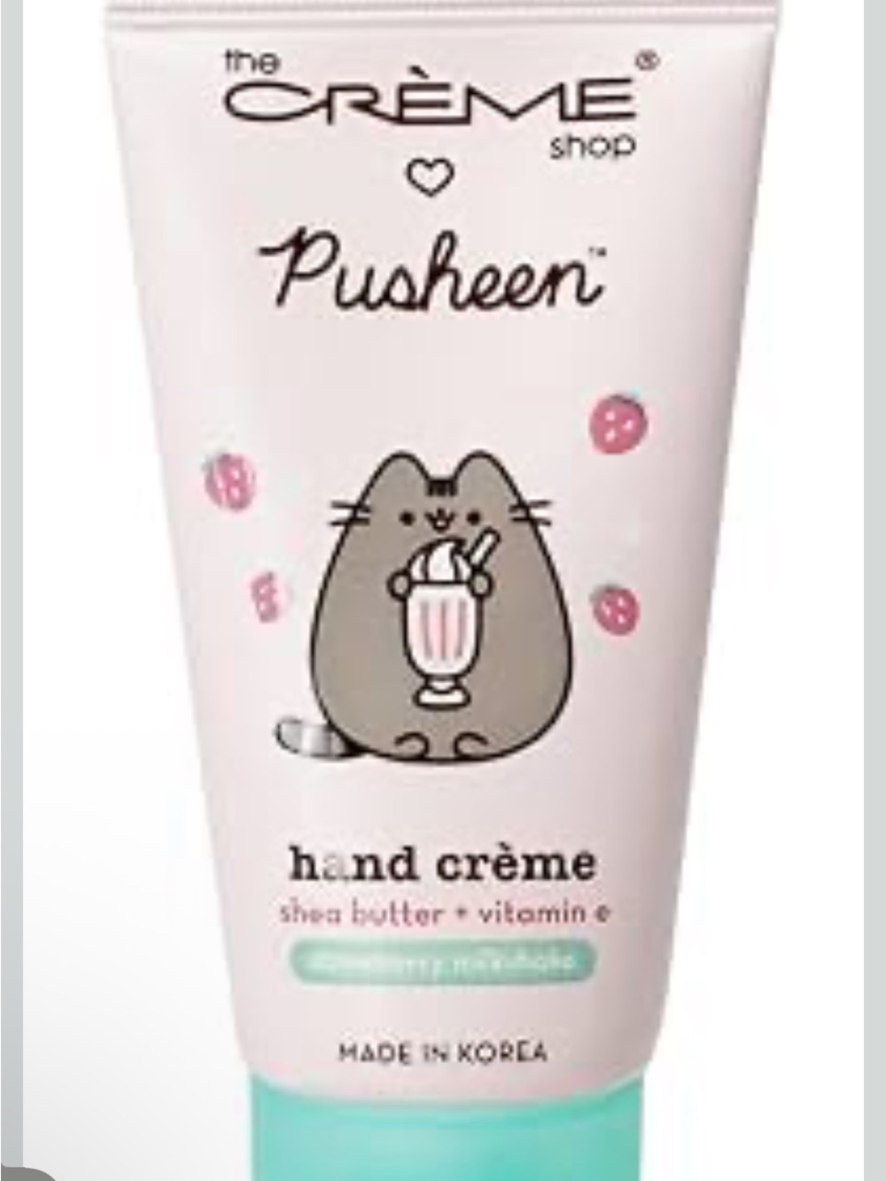 The Crème Shop Pusheen Pink Hand Crème with Shea Butter & Vitamin E